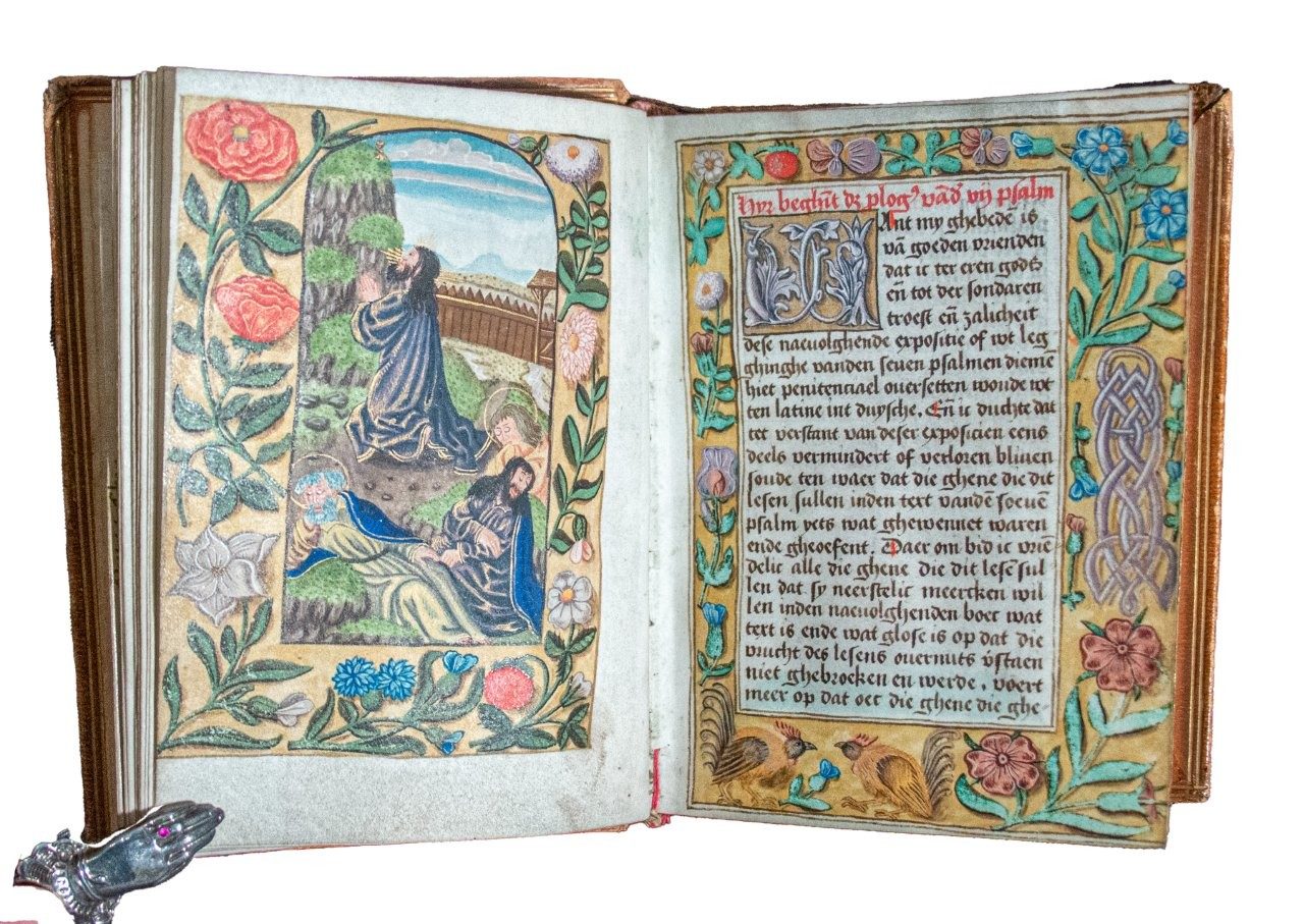 Prayerbook, in Middle Dutch, illuminated manuscript on vellum [Low Countries (probably Western Flanders), C15