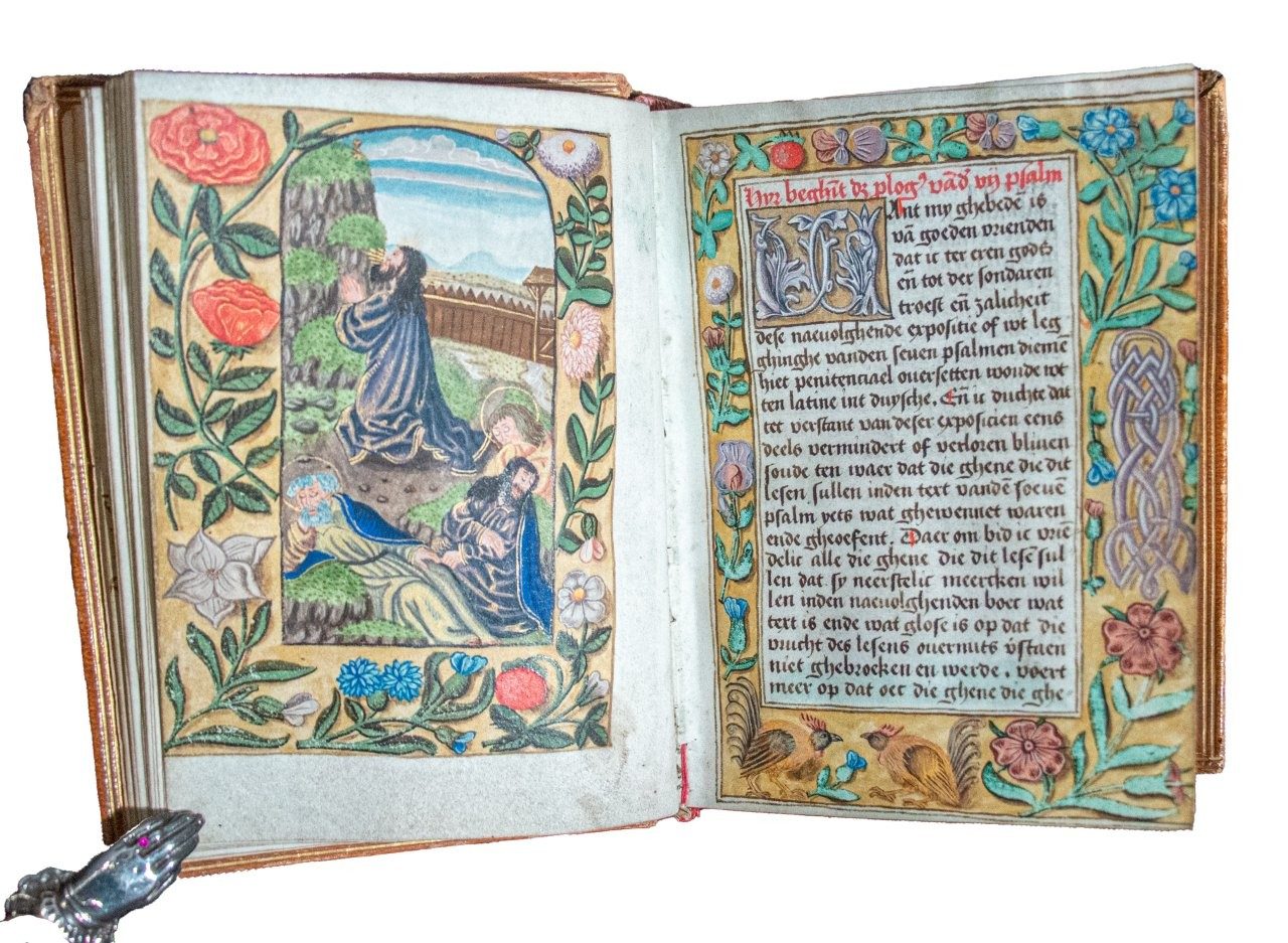 Prayerbook, in Middle Dutch, illuminated manuscript on vellum [Low Countries (probably Western Flanders), C15