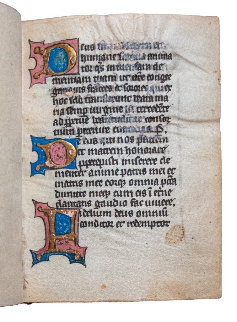 C13th Psalter, Flanders on parchment, superbly illuminated throughout ...