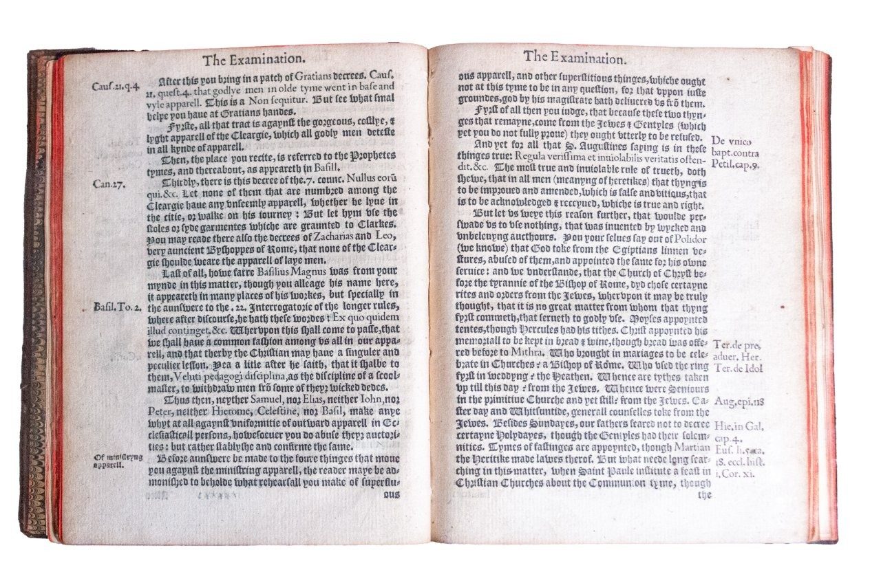 A reply to Robert Crowley and correspondence on the ‘Vestments Controversy’, 1566