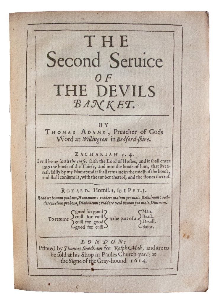 “The Shakespeare of Theological Prose”: Thomas Adams in the Pulpit, 1613–1615 “The Shakespeare of Theological Prose”: Thomas Adams in the Pulpit, 1613–1615
