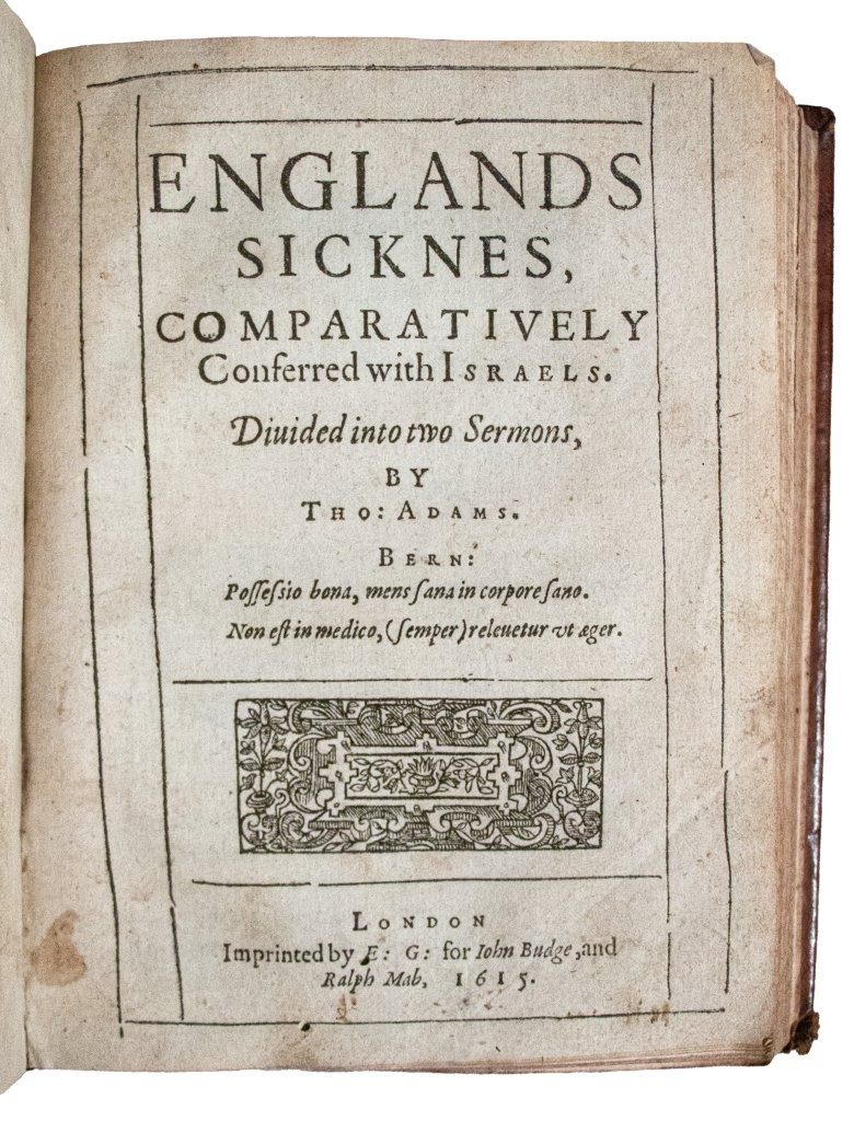 “The Shakespeare of Theological Prose”: Thomas Adams in the Pulpit, 1613–1615 “The Shakespeare of Theological Prose”: Thomas Adams in the Pulpit, 1613–1615