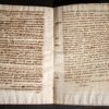 Two leaves from a Ferial Psalter, in Latin, decorated manuscript on vellum [Germany, mid-12th century]