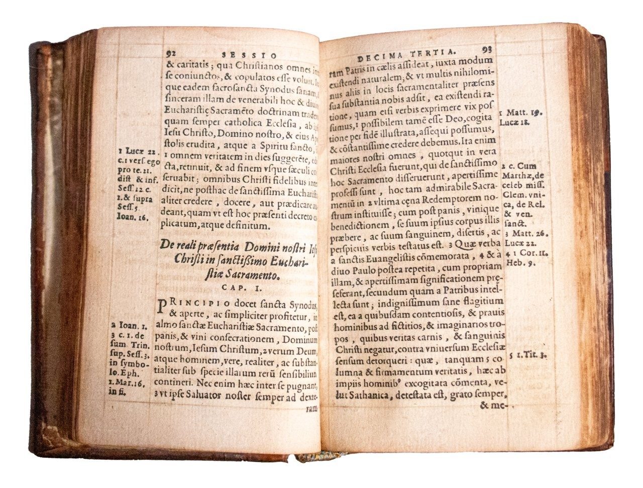 A meticulously decorated Fanfare binding of the Council of Trent possibly by Augustin Duseuil