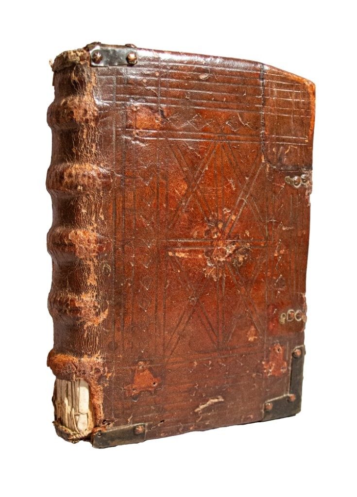 Illuminated ‘Tabula Missarum’ with 13 burnished gold initials, c.1450 Illuminated ‘Tabula Missarum’ with 13 burnished gold initials, c.1450