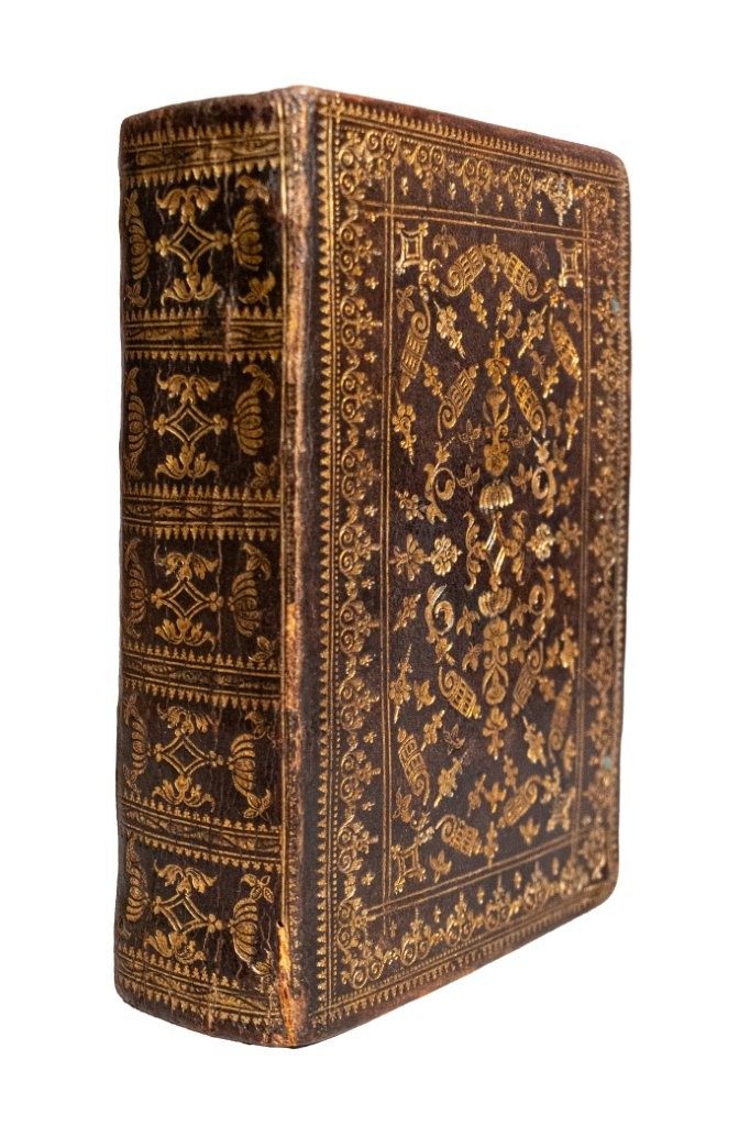 Exquisitely bound early C17th English Bible by the ‘Squirrel Binder’