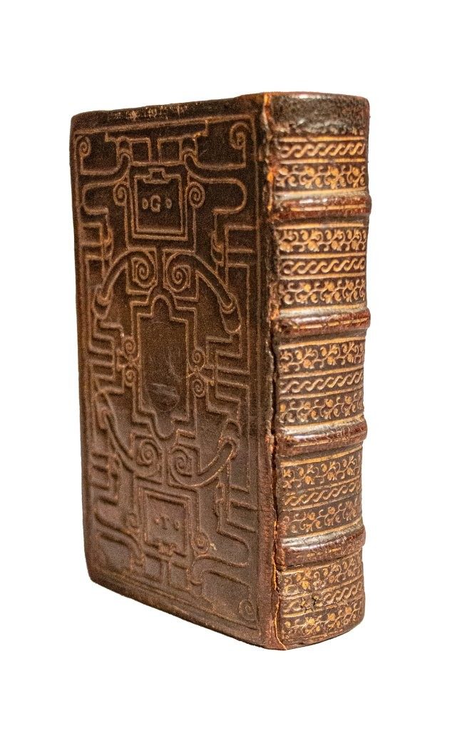 A rare edition of Petrarch in a stunning Lyon strapwork binding, combining one of Rouillé’s finest humanist productions with a luxury binding style reminiscent of the great French and Italian collectors of the Renaissance.