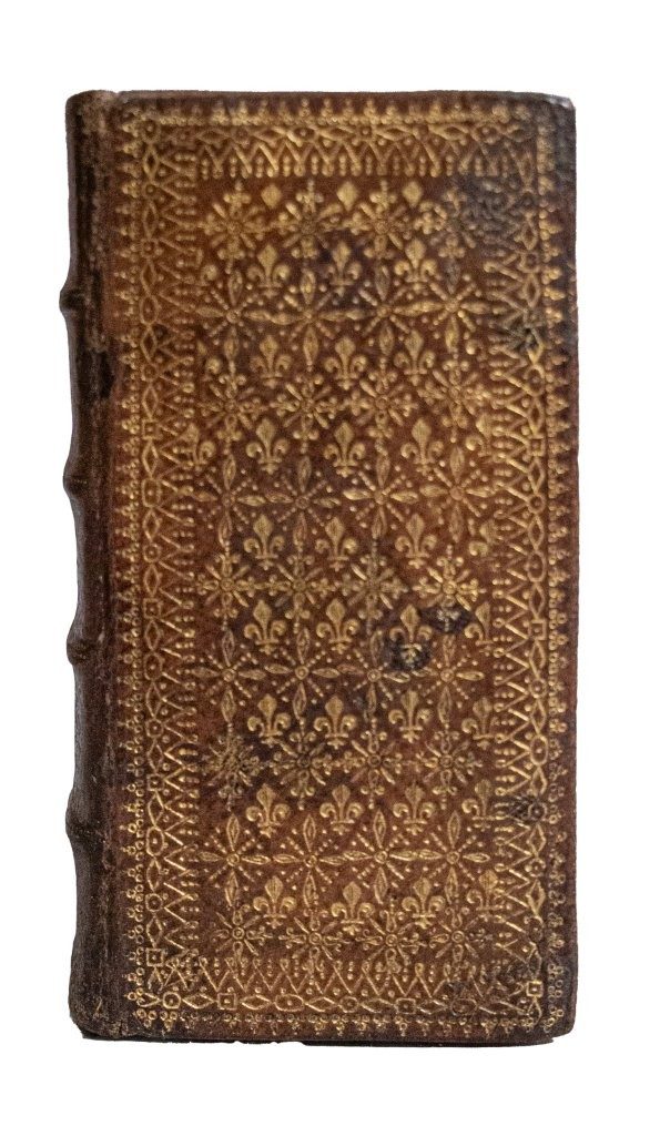 Attractive fleur-de-lys French binding with important Provenance; Plautus 1630