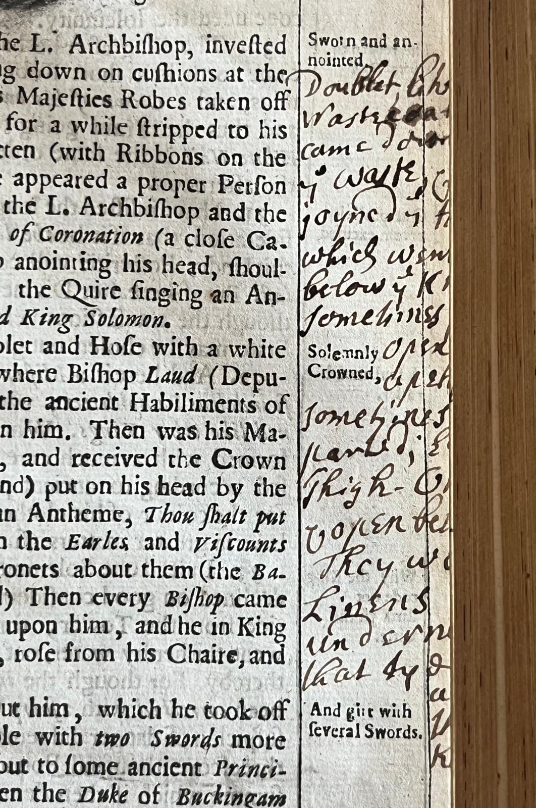 An annotated copy of Thomas Fuller’s The Church-History of Britain (1656) possibly owned by Rev. Thomas Tilling (fl.1710-1735)