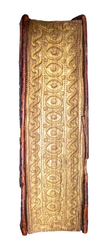 A fine C16th Entrelac binding possibly by the celebrated Ève family of binders