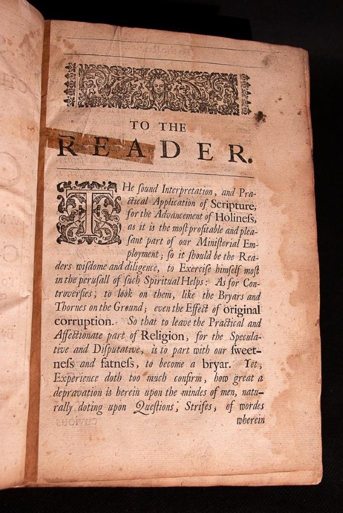 A major Interregnum Puritan folio on church order and spiritual maturity by the Westminster divine Anthony Burgesse. (1659)