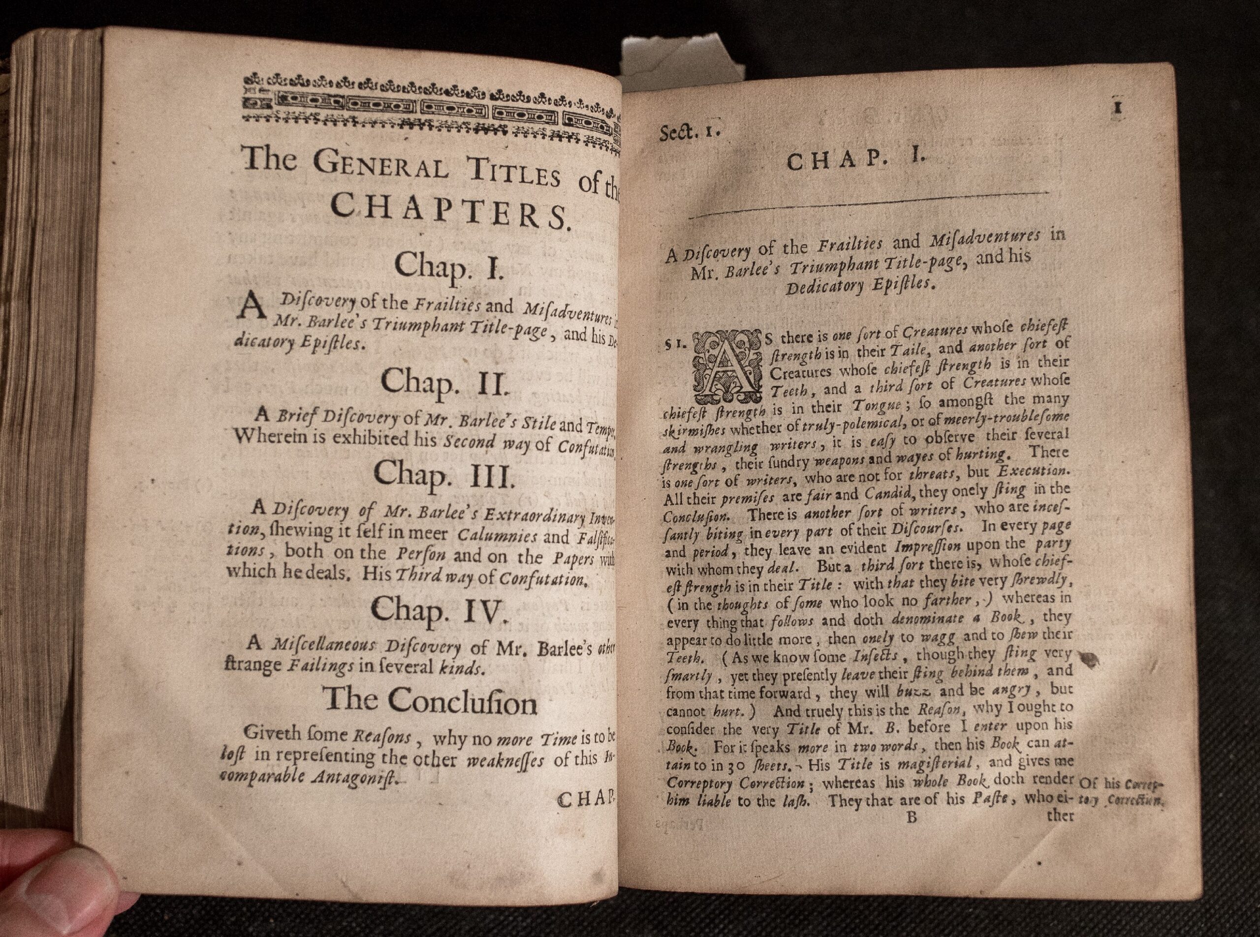 A rare Interregnum folio attacking Calvinist predestination: Thomas Pierce’s collected defences of divine justice and human responsibility, 1658.