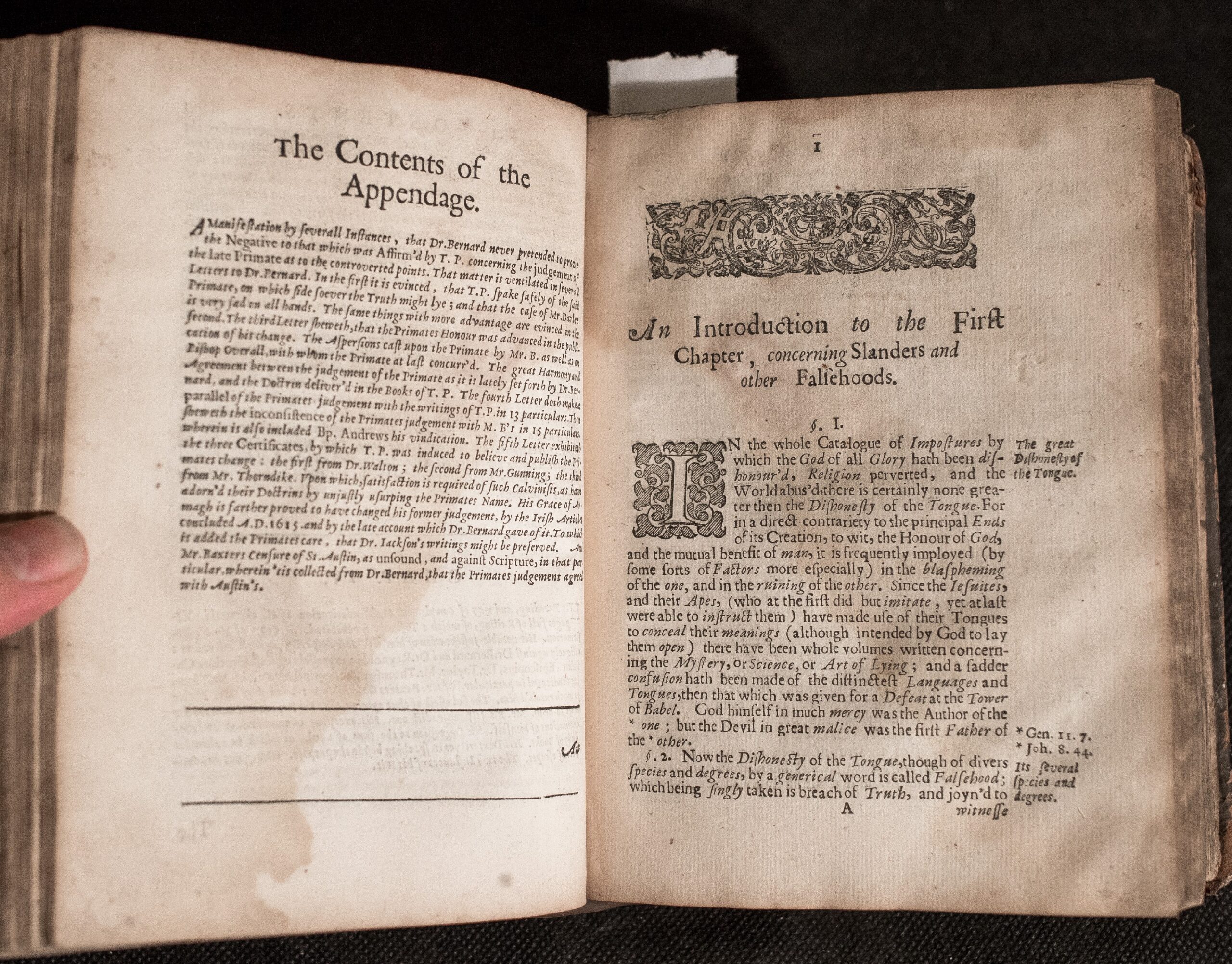 A rare Interregnum folio attacking Calvinist predestination: Thomas Pierce’s collected defences of divine justice and human responsibility, 1658.