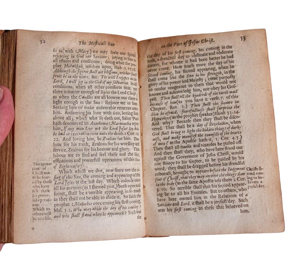 Three Sacred Emblems and Tears for Jerusalem: A Rare Puritan Call to Repentance and Holy Fear (1656)
