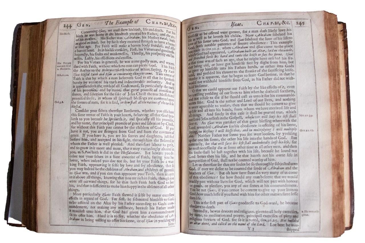 Biblical Lives as Moral Mirrors: A Rare Posthumous Puritan Classic from the Pulpit of Banbury. [1647]
