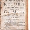 Three Sacred Emblems and Tears for Jerusalem: A Rare Puritan Call to Repentance and Holy Fear (1656)