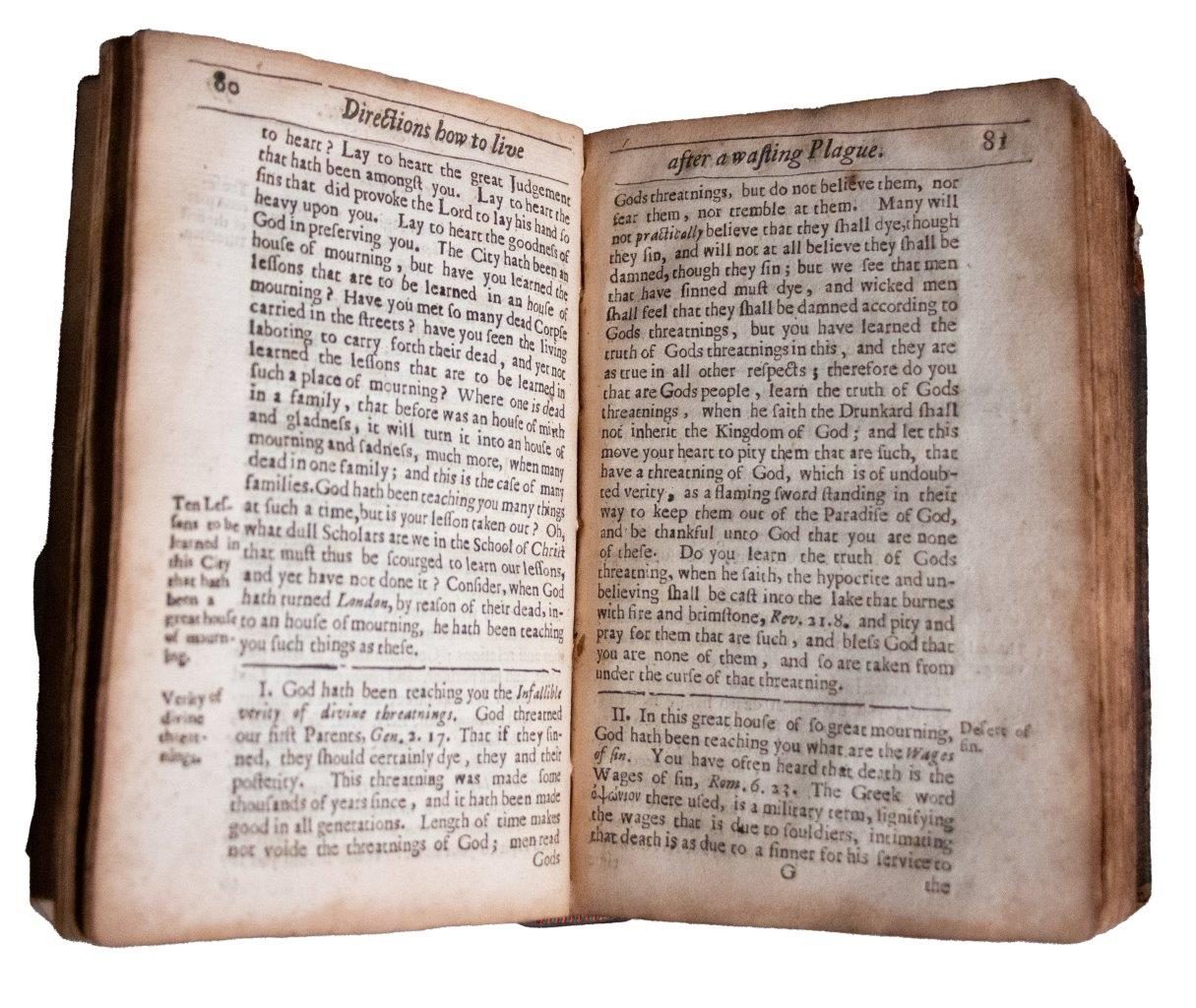 A rare plague-year Puritan tract by the ejected London minister Thomas Doolittle, urging repentance and spiritual renewal after the Great Plague of 1665. A rare plague-year Puritan tract by the ejected London minister Thomas Doolittle, urging repentance and spiritual renewal after the Great Plague of 1665.