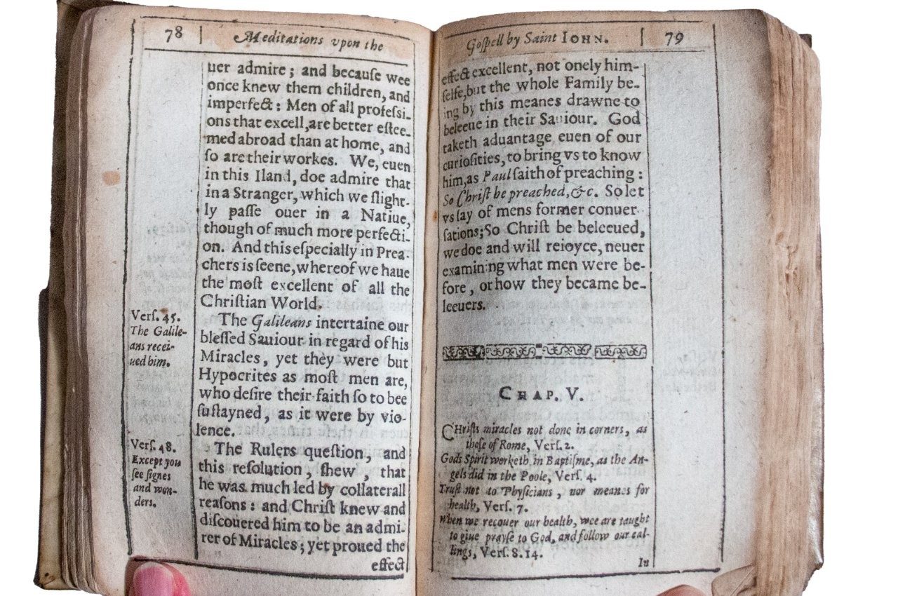 Jacobean Devotion in Original Vellum: William Pelham’s Meditations on St John, 1625