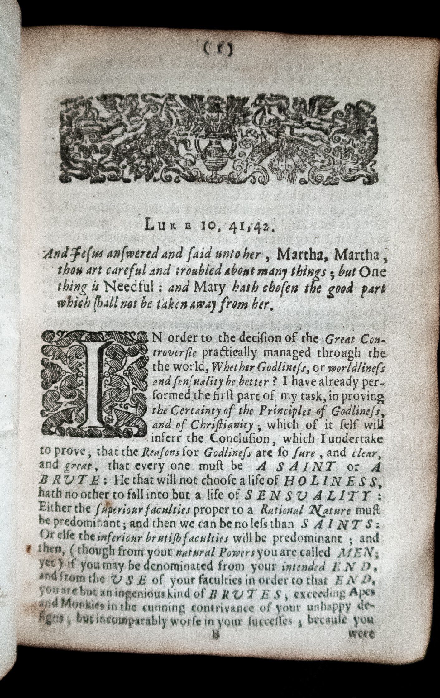 A Saint or a Brute: A Major Puritan Work by Richard Baxter on Holiness and Salvation (1662)