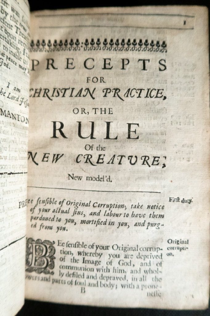 The Rule of the New Creature: A Classic Puritan Manual of Daily Godly Living (1658) The Rule of the New Creature: A Classic Puritan Manual of Daily Godly Living (1658)