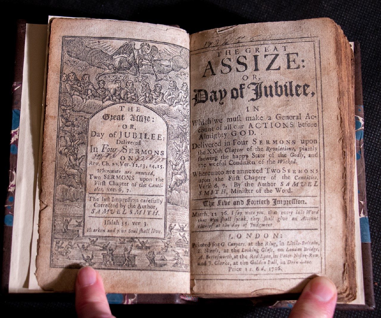 Samuel Smith’s ‘Great Assize’ on Revelation, London 1726 Samuel Smith’s ‘Great Assize’ on Revelation, London 1726