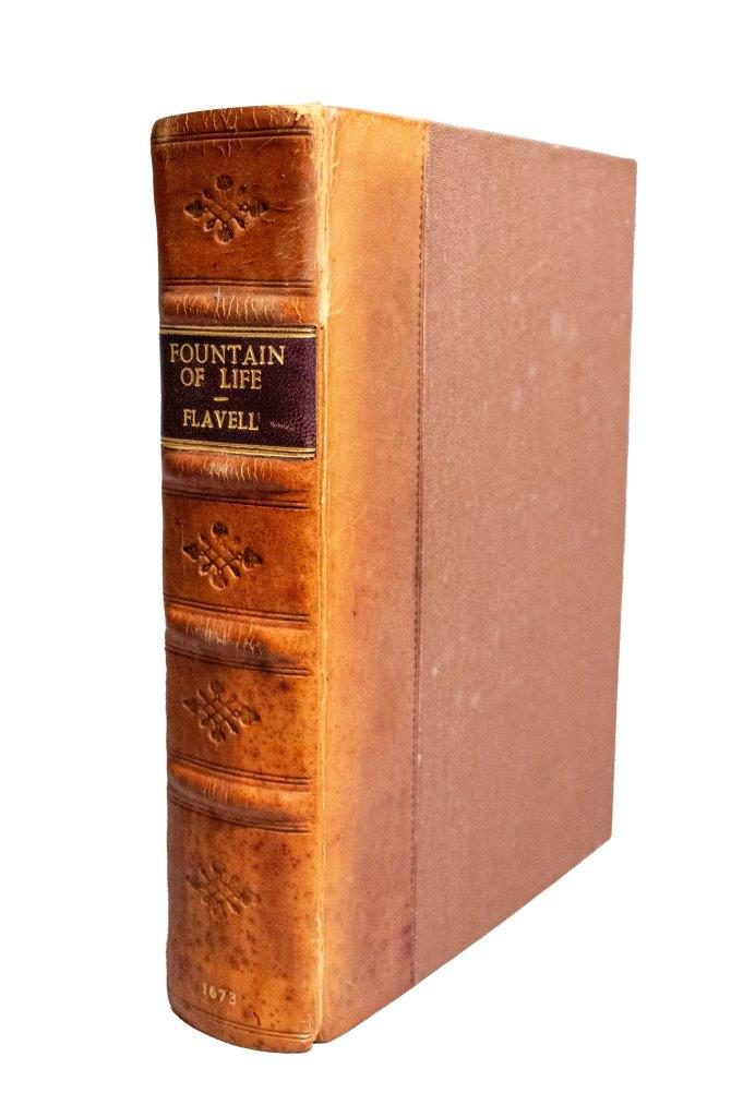 The first edition of John Flavel’s devotional masterpiece on the person and work of Christ, written during his Restoration exile from Dartmouth. 1673