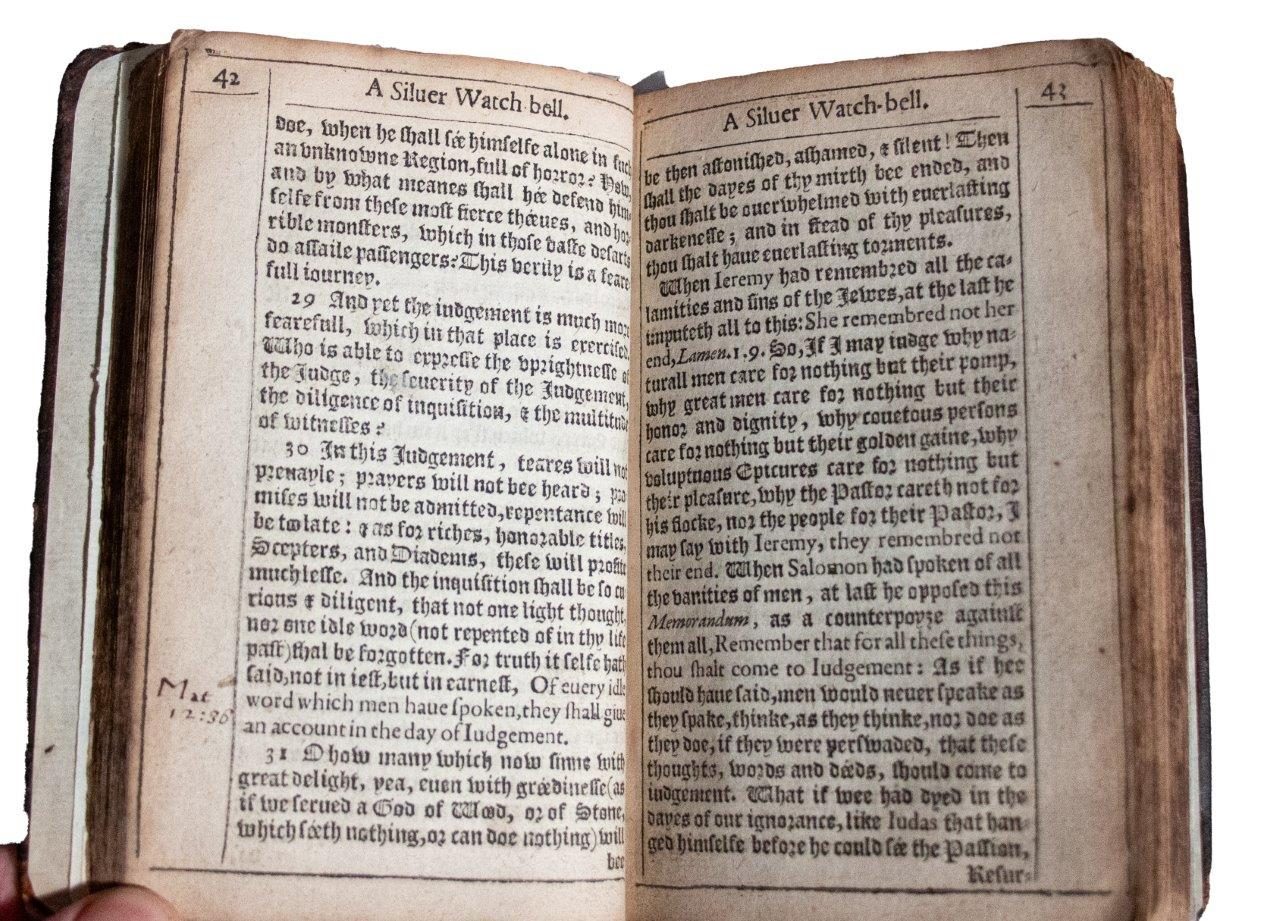 A Silver Watch-Bell to Wake the Sleeping Soul’: A Bestselling Elizabethan Call to Repentance, in its Thirteenth Edition. [1619]