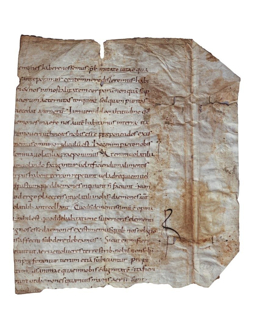 An Exceptional Carolingian Manuscript Fragment of Augustine’s City of God, c. 850–900
