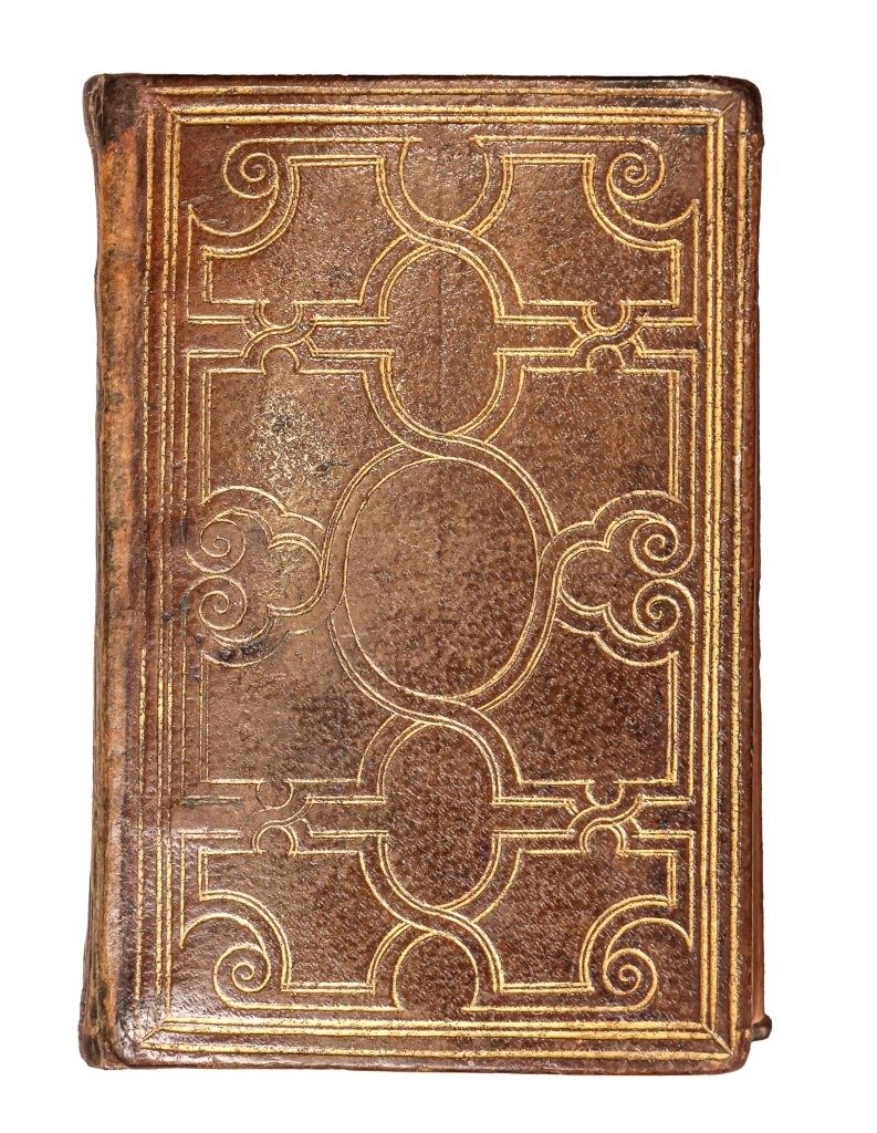 Greek NT, 1546 bound in the style of Atelier of Nicolas Eve and printed by Robert Stefani