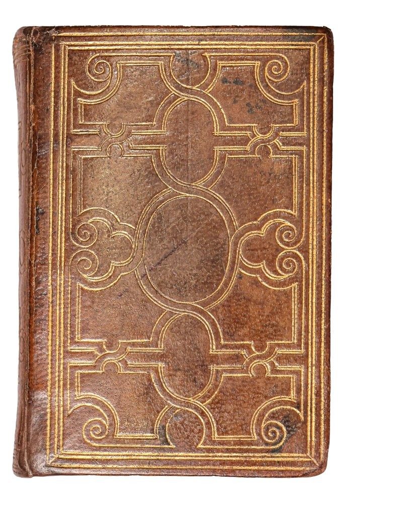 Greek NT, 1546 bound in the style of Atelier of Nicolas Eve and printed by Robert Stefani