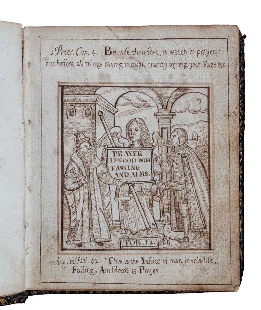 Small enough to conceal, a dangerous text from Elizabethan England in manuscript, 1583. Recusant manuscript prayerbook.