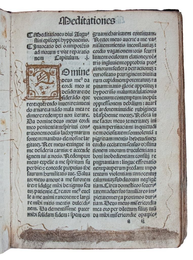 Portable Incunabule collection of Philosophical, Spiritual and Mystical texts, 1498