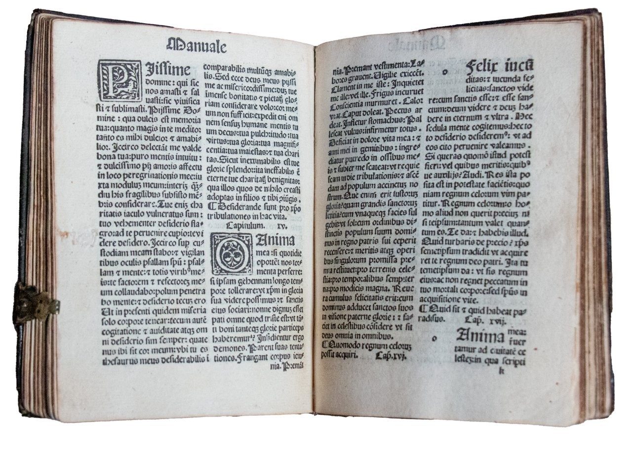 Portable Incunabule collection of Philosophical, Spiritual and Mystical texts, 1498