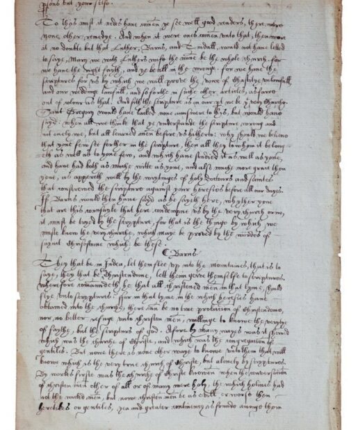 Manuscripts Stephen Butler Rare Books & Manuscripts