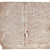 Leaf from a Large English Manuscript of Aurora, in the First Redaction of Aegidius of Paris c.1375
