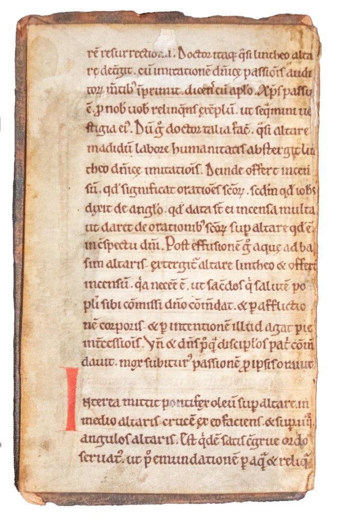 A Twelfth-Century English Manuscript Hidden Inside a Renaissance Book: Two Romanesque Leaves on the Sacraments Preserved as Original Pastedowns