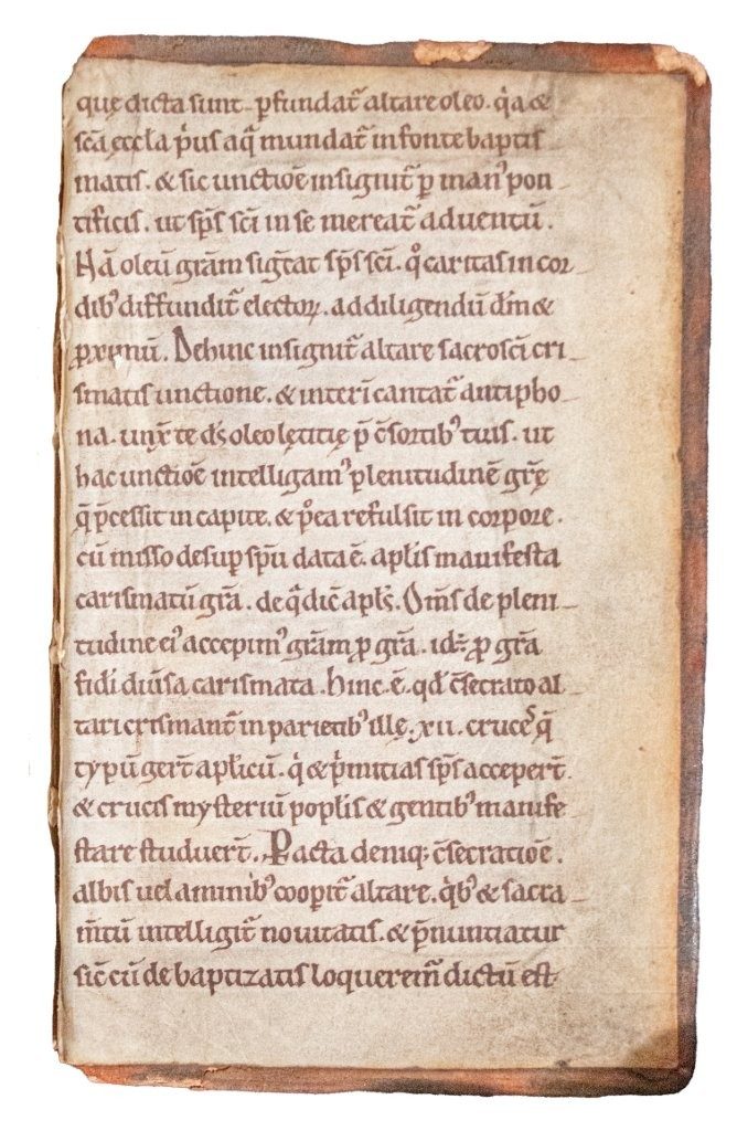 A Twelfth-Century English Manuscript Hidden Inside a Renaissance Book: Two Romanesque Leaves on the Sacraments Preserved as Original Pastedowns
