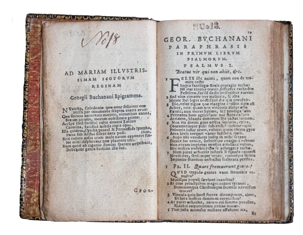 A Fine Scottish “Sombre” Binding on George Buchanan’s Poemata: An Elegant Survival of Edinburgh Bookbinding A Fine Scottish “Sombre” Binding on George Buchanan’s Poemata: An Elegant Survival of Edinburgh Bookbinding