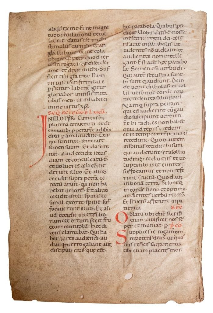 A Monumental Romanesque Lectionary from Twelfth-Century Italy