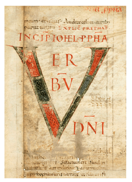 A leaf from an illuminated Giant Atlantic Bible (or ‘Biblia Atlantica’) C11th Italy A leaf from an illuminated Giant Atlantic Bible (or ‘Biblia Atlantica’) C11th Italy