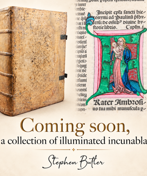 Printed Books & Bindings Stephen Butler Rare Books & Manuscripts