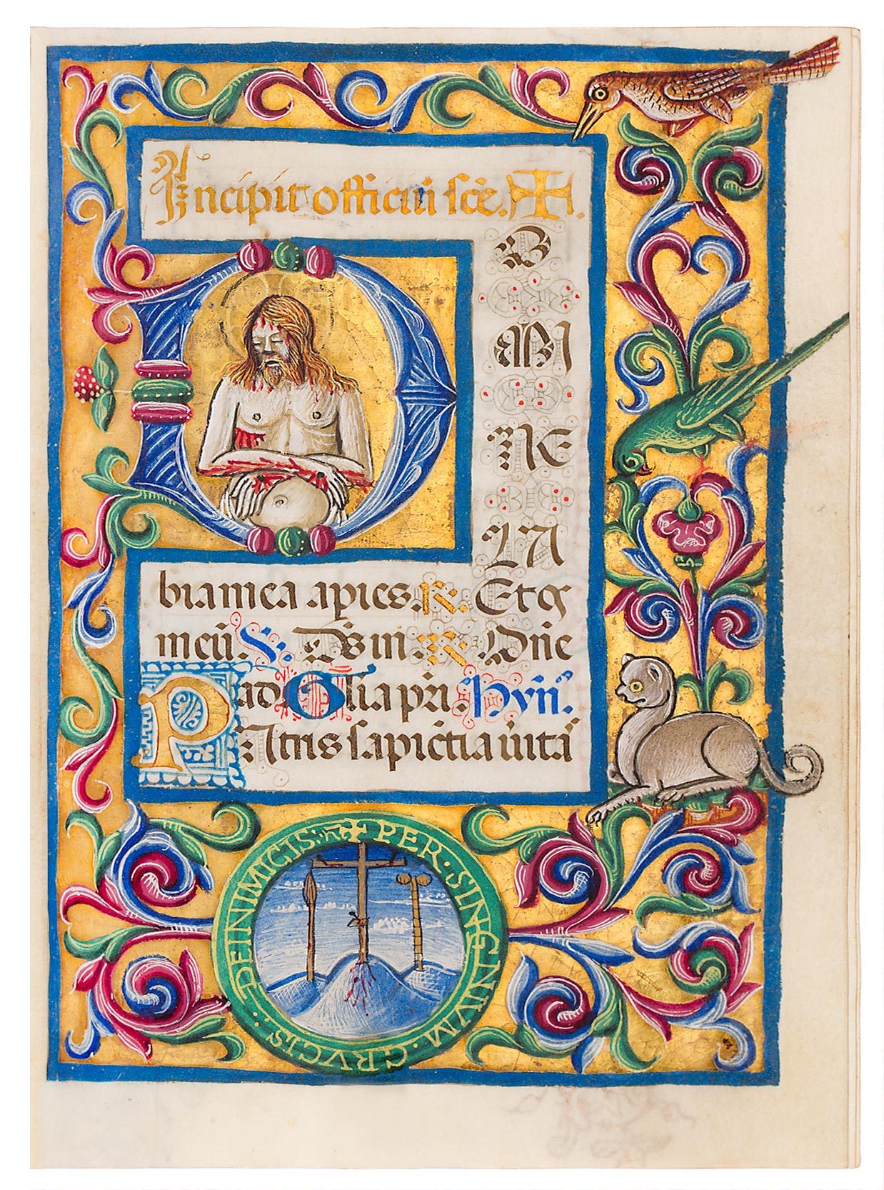 Sienese book of hours illuminated by Bernardino Cignoni Sienese book of hours illuminated by Bernardino Cignoni
