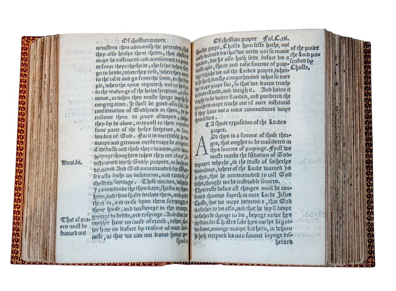 The blueprint for the book of Common Prayer, London 1548 The blueprint for the book of Common Prayer, London 1548